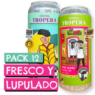 12 Pack Fresco y Lupulado